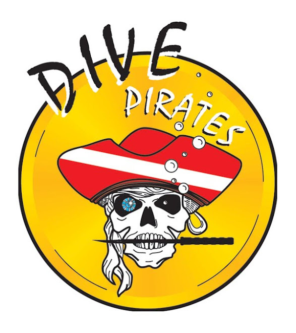 dive pirates logo yellow